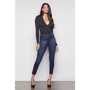 Good American Good Waist Crop Blue Jeans Sz 4 / 27